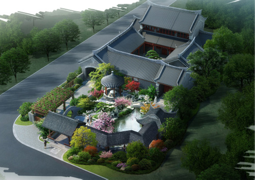 文化傳承 古色古香的四合院建筑設(shè)計