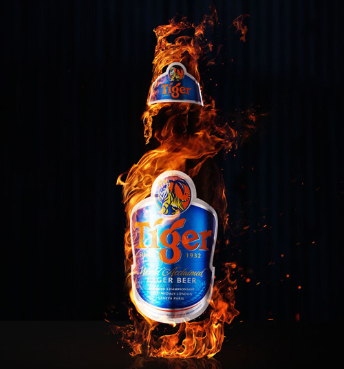 Tiger啤酒特效視覺設(shè)計(jì)