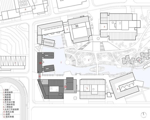 安徽藝術學院音樂樓，同濟大學建筑設計